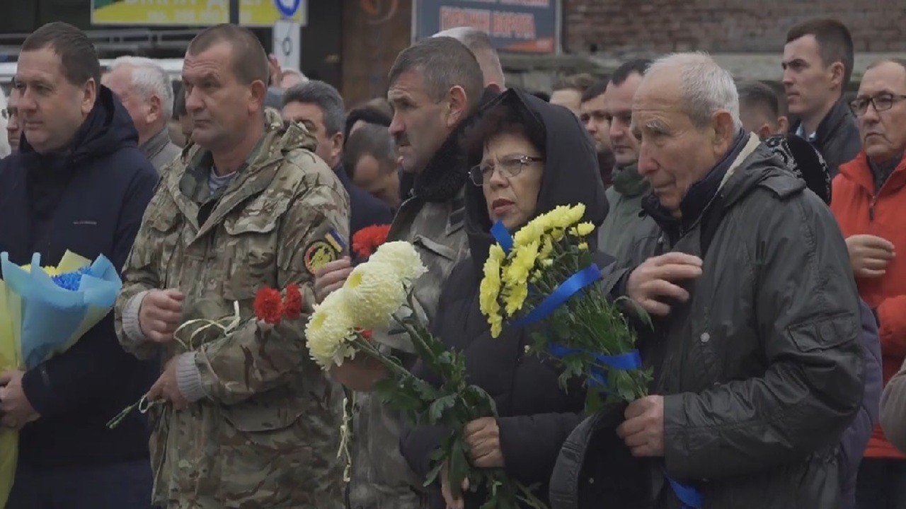 У Тернополі відбувся мітинг-реквієм до Дня Гідності та Свободи